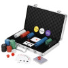 Poker set v alu kufříku 300 žetonů SPRINGOS KG0022