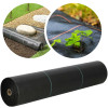 Agrotextilie proti plevelu 1,1m x 10m, extra pevná, černá SPRINGOS AG0040