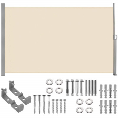 Boční výsuvná markýza 300x200 cm SPRINGOS AW0010 béžová