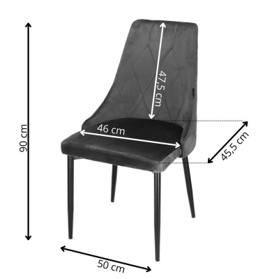 Čalouněná židle ergonomická SPRINGOS HF0030 tmavě šedá