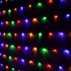 LED světelná síť - 2x2m, 144LED, 8 funkcí, paměť, IP44, multicolor