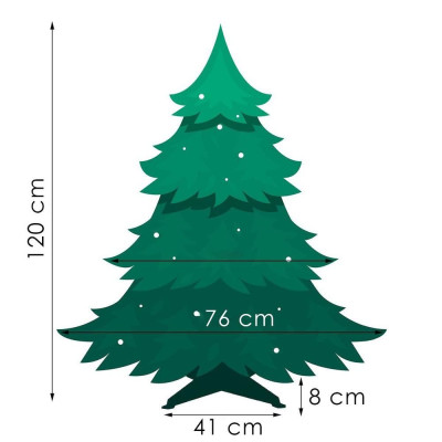 Vánoční stromek Smrk Premium přírodní 120 cm