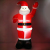 LED nafukovací Santa Claus 180 cm, IP44, studená bílá