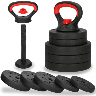 Nastavitelný Kettlebell 10 kg SPRINGOS FA1673