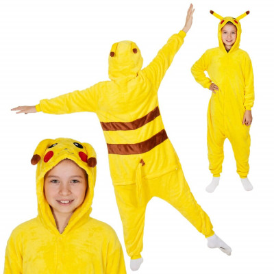 Pyžamo Pikachu vel. 130-140 cm SPRINGOS KIGURUMI žluté