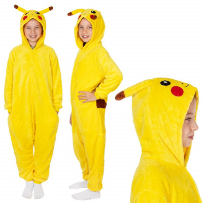 Pyžamo Pikachu vel. 130-140 cm SPRINGOS KIGURUMI žluté