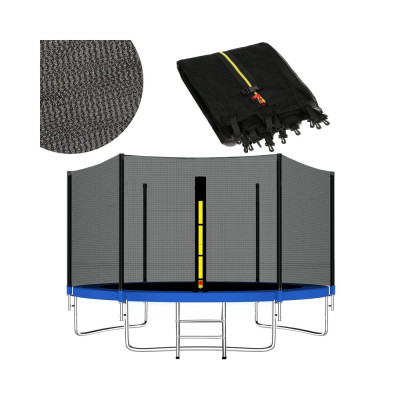 Ochranná síť na trampolínu 426 cm  8 tyčí SPRINGOS