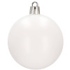 Maxi 100 dílná sada vánočních ozdob bílá