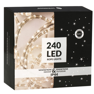 LED světelná hadice - 30m, 720LED, 8 funkcí, IP44, multicolor