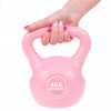 Kettlebell 4 kg ABS SPRINGOS růžový