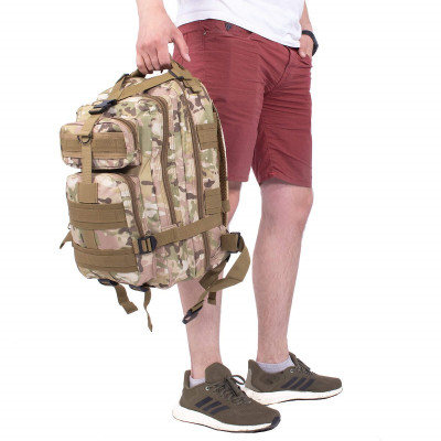 Turistický batoh 35l, khaki SPRINGOS MARINER