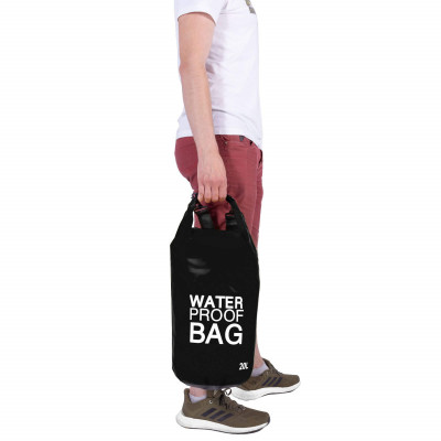 Nepromokavý vak 20l SPRINGOS WATER PROOF BAG černý