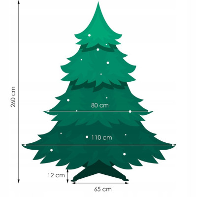 Vánoční stromek Borovice diamantová 250 cm