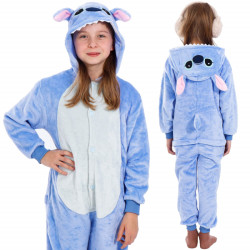 Pyžamo Kigurumi Sticth modré, vel. 120-130 cm SPRINGOS