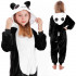 Pyžamo Kigurumi Panda černo-bílé, vel. 125-140 cm SPRINGOS