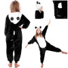 Pyžamo Kigurumi Panda černo-bílé, vel. 125-140 cm SPRINGOS