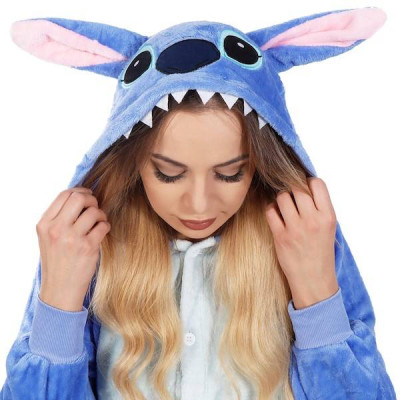 Pyžamo Kigurumi Sticth modré, vel. L SPRINGOS