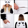 Pyžamo Kigurumi Panda černo-bílé, vel. M SPRINGOS